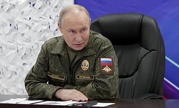 Освободившие Димитров военные поздравили Путина с Новым годом