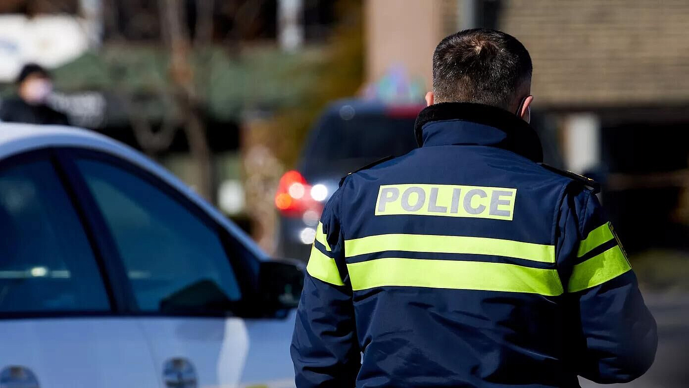 В Грузии задержали двух участников митинга у здания ЦИК