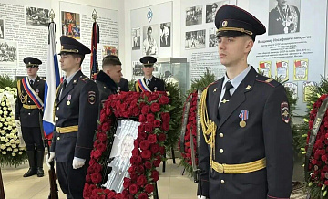 В Белгороде похоронили сотрудника ДПС, погибшего при взрыве в Москве