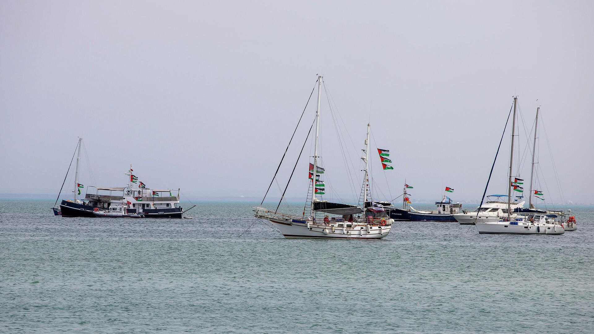 "Флотилия стойкости" заявила, что одно судно продолжает путь к Газе