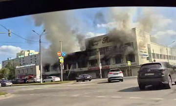СК возбудил дело после пожара в торговом центре в Королеве