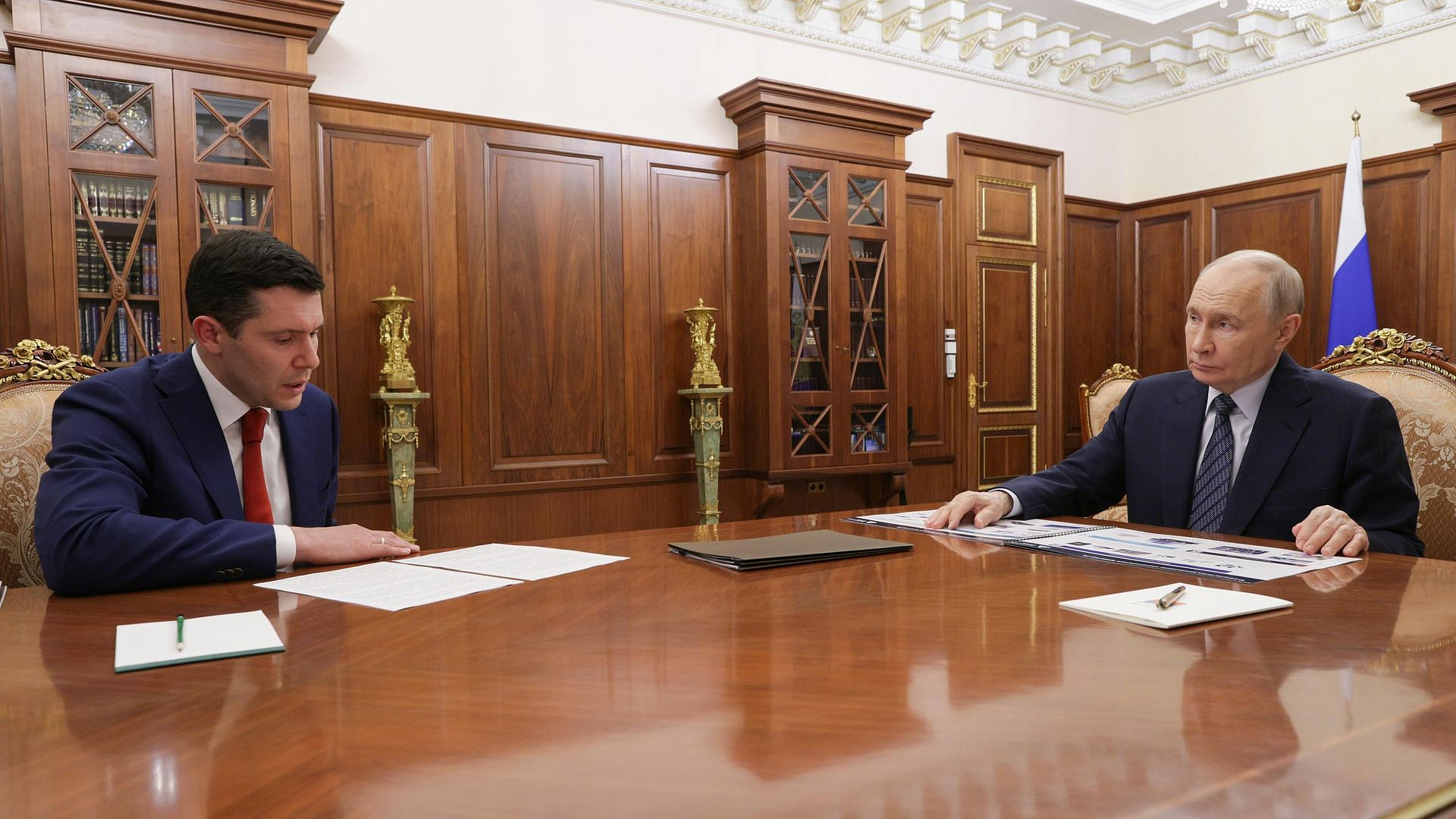 Путин поинтересовался, как идет работа над созданием поездов для ВСМ