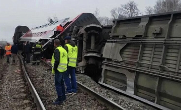 Четыре группы детей из Челябинской области ехали в поезде во время ЧП