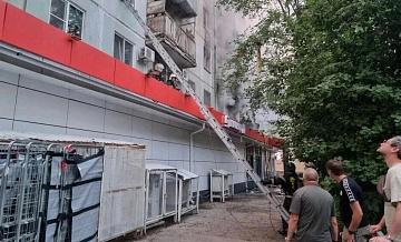 В Самаре обрушились перекрытия в пятиэтажке, загоревшейся после взрыва газа