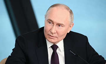 Путин встретился с главой МИД Турции