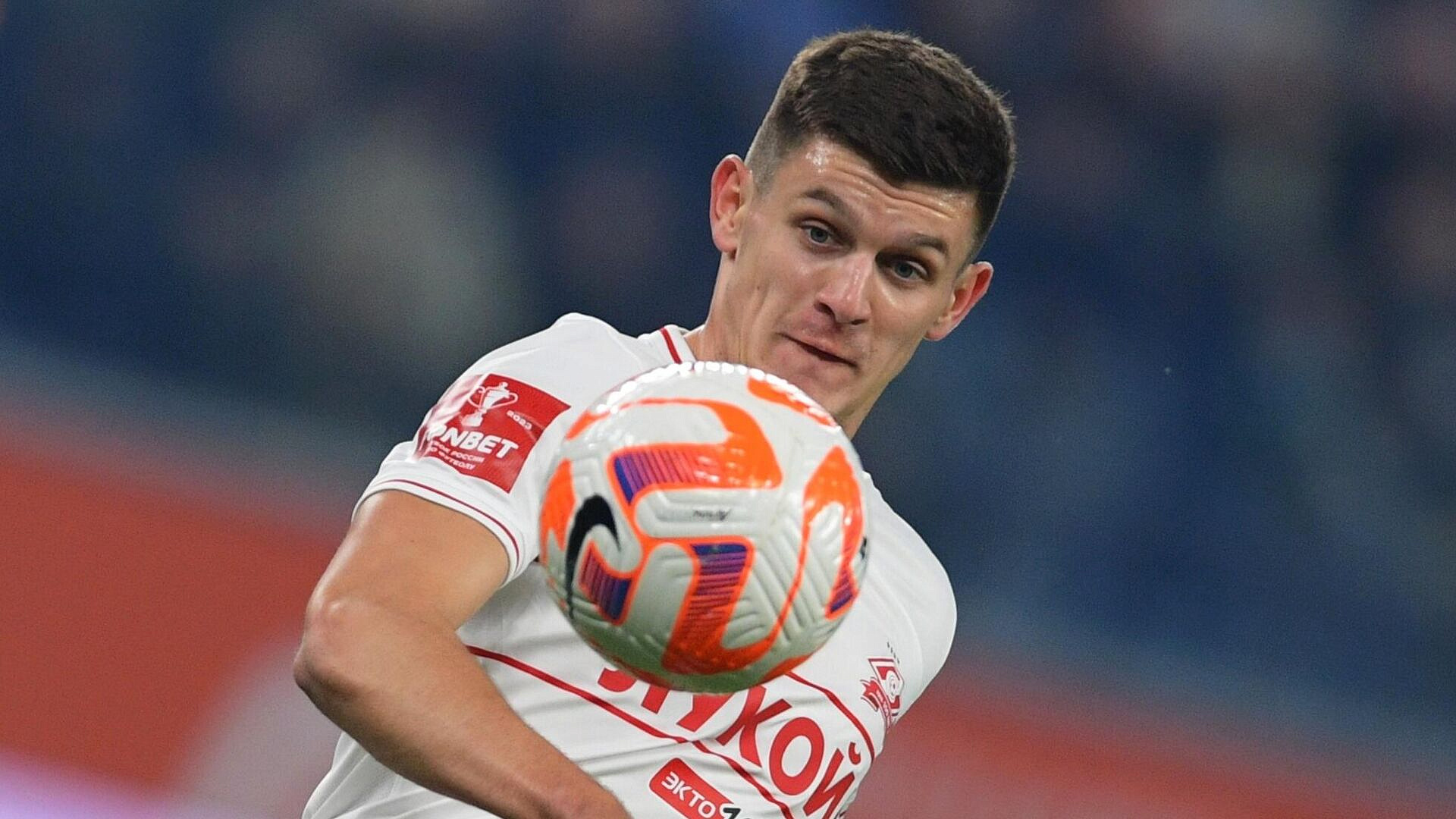 Защитник "Спартака" ушел в аренду в "Ахмат"