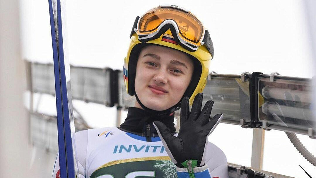Махиня стала чемпионкой России в прыжках на лыжах с большого трамплина