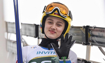 Махиня стала чемпионкой России в прыжках на лыжах с большого трамплина