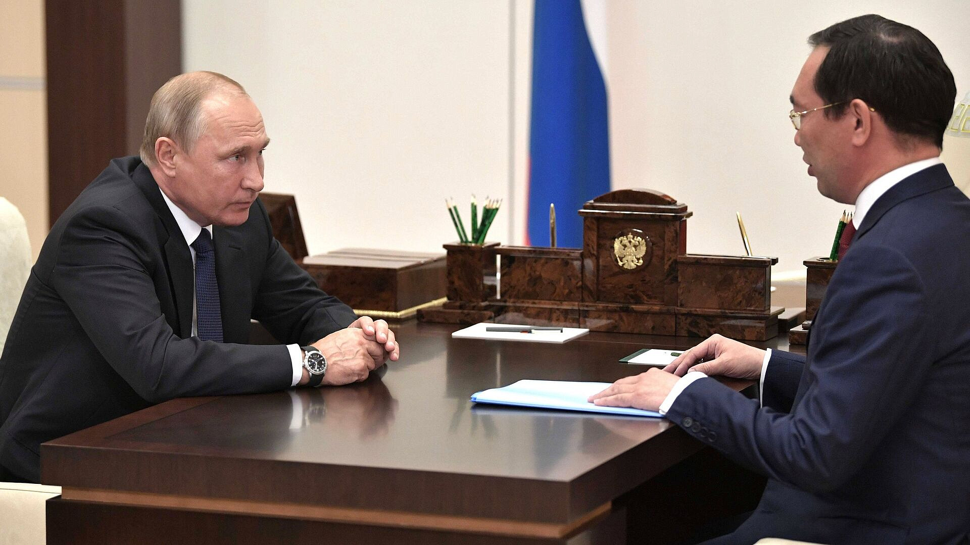 Путин попросил главу Якутии доложить о важных векторах развития региона