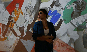 В московском Еврейском музее открылась выставка, посвященная Марку Шагалу