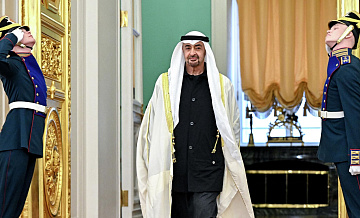 Президент ОАЭ пообщался с Грефом во время официального визита в Россию