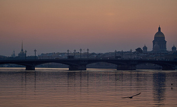 В Петербурге водитель прыгнул в Неву, спасаясь от погони ГИБДД