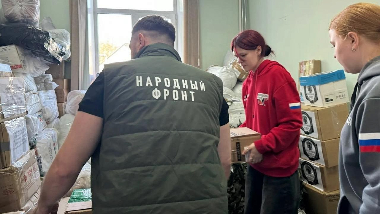 Более 12 тонн гумпомощи доставили волонтеры Народного фронта в ЛНР