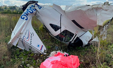В Подмосковье легкомоторный самолет совершил аварийную посадку