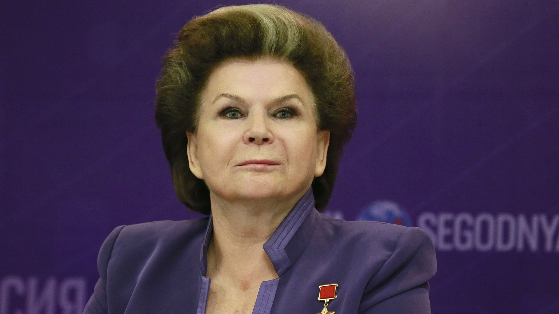 Женское счастье надо ковать самой, заявила Валентина Терешкова