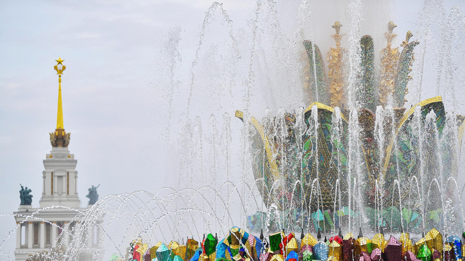 В Москве открылся сезон фонтанов