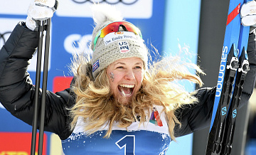 Диггинс победила в скиатлоне на этапе Кубка мира в Тронхейме