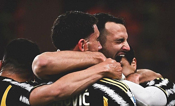 Футболисты "Ювентуса" сыграли вничью с "Сассуоло" в матче чемпионата Италии