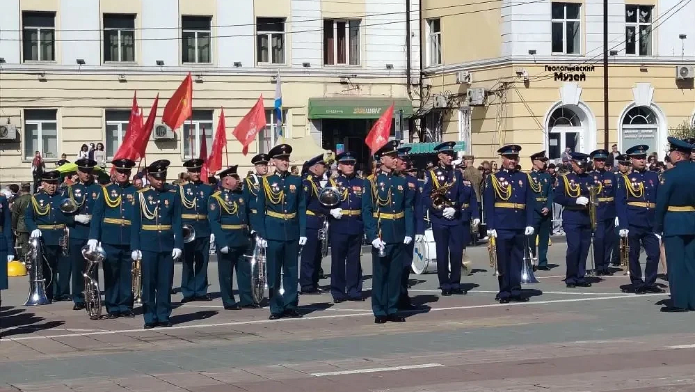В нескольких городах России прошли парады в честь Дня Победы
