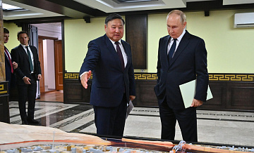 Глава Тувы доложил Путину о росте ВРП