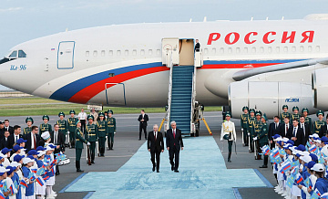 В Астане завершаются приготовления к встрече Путина и Токаева