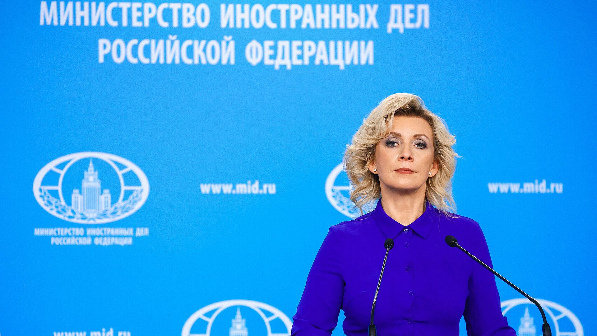 Захарова прокомментировала идею Эстонии отправить войска на Украину