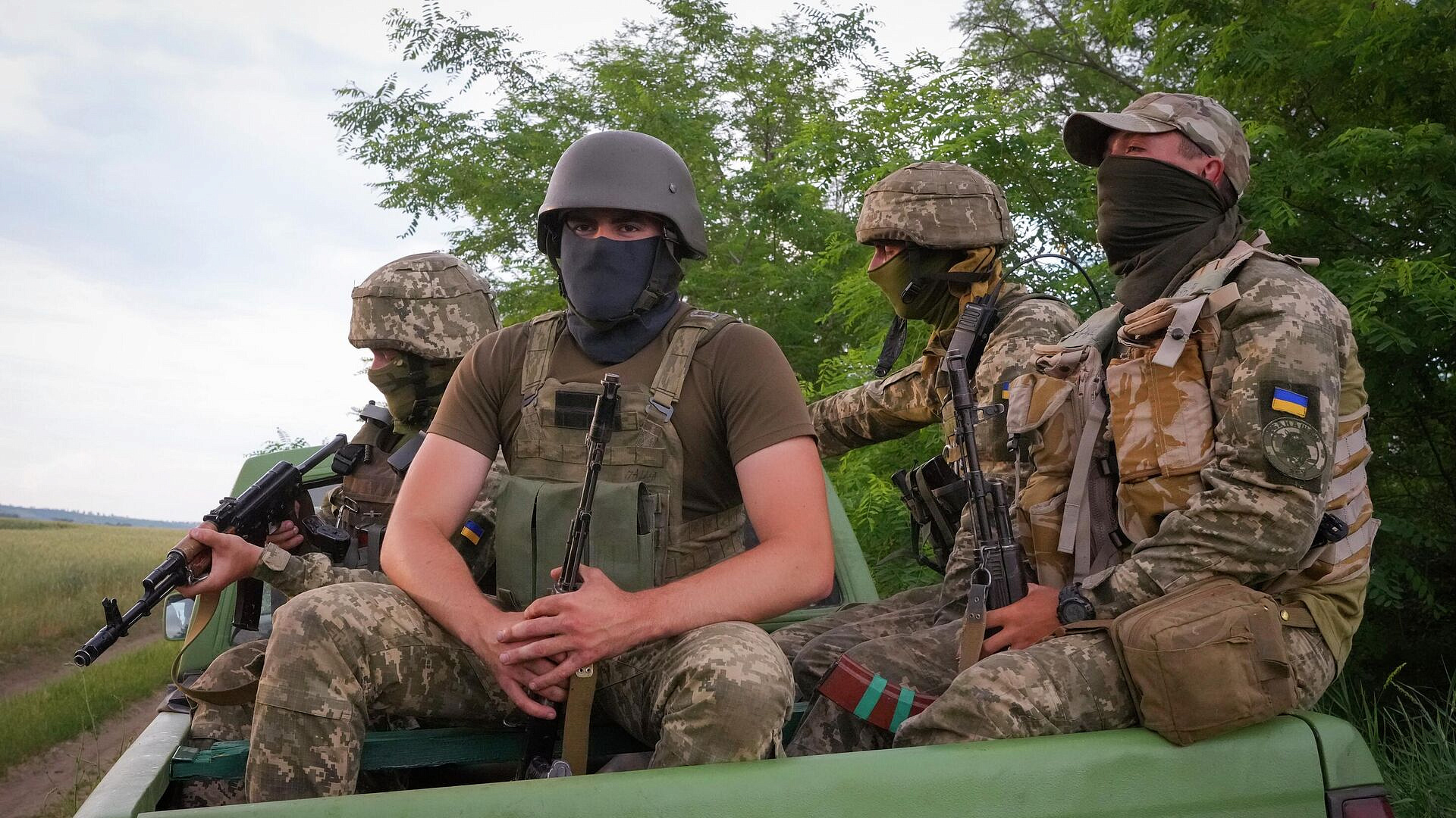 В Константиновке взяли в плен боевиков полка "Скала" ВСУ