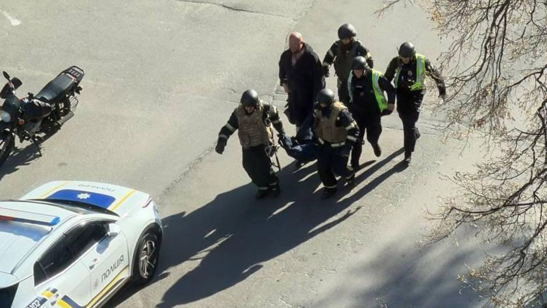 Стрелявший в Киеве перед этим поссорился с соседом, сообщили в полиции