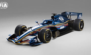 FIA опубликовала рендеры болидов "Формулы-1" нового поколения