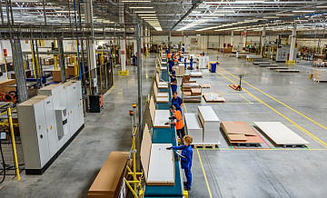 Российские предприниматели приступили к осмотру фабрик IKEA