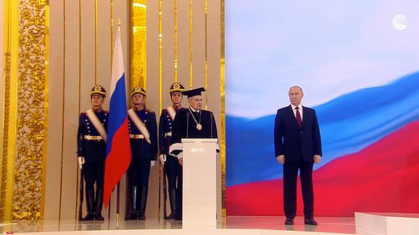 Путин вступил в должность президента