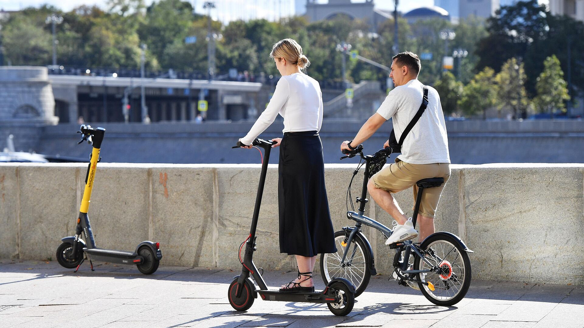 В Москве пройдет рейд по самокатчикам и велосипедистам