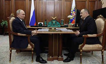 Меликов доложил Путину о рекордах по сбору винограда в Дагестане