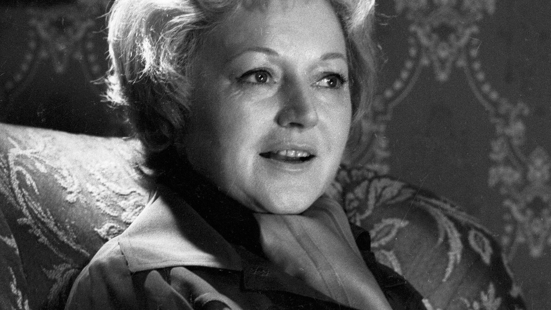 В Москве пройдет вечер памяти, посвященный 100-летию Людмилы Касаткиной