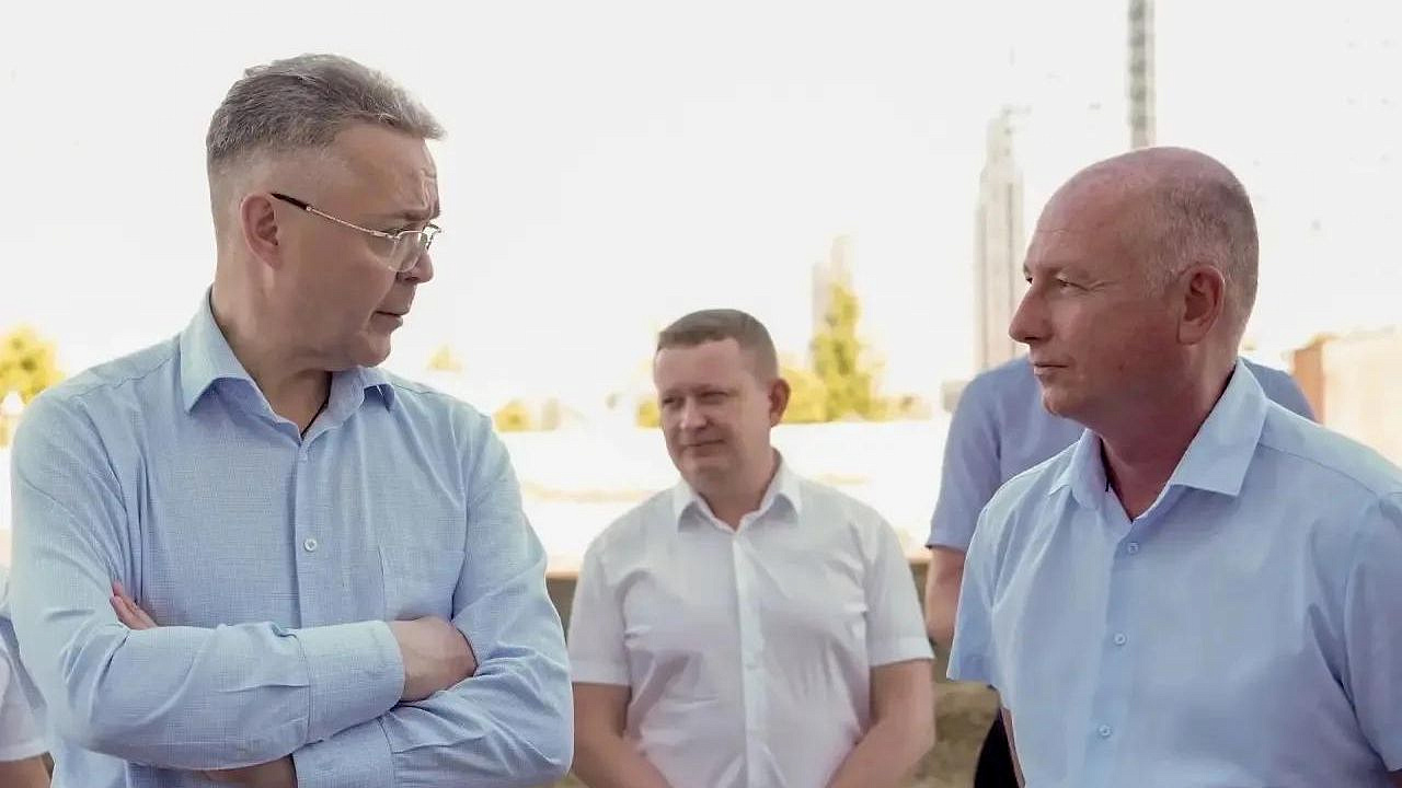 Владимиров проверил возведение культурно-образовательного центра Ставрополя