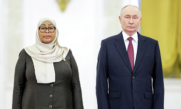 Путин поздравил лидера Танзании с присвоением звания почетного доктора РУДН