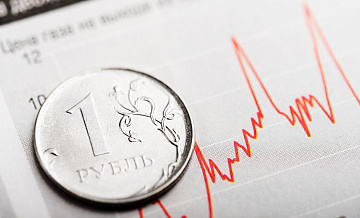 Рубль заметно укрепился на Московской бирже