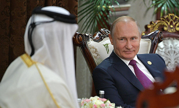 Путин рассказал об инвестиционном сотрудничестве России и Катара