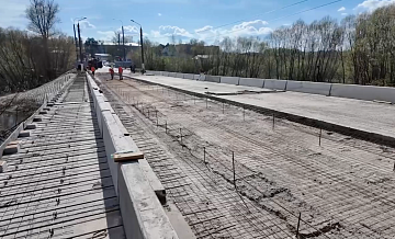 Движение по поврежденному ураганом мосту в Ивановской области откроют летом