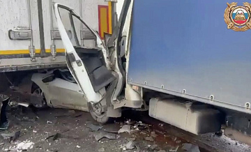В Дагестане семь машин попали в ДТП
