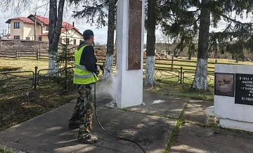 Свыше 3 тысяч памятников комплексно промоют в Подмосковье перед 9 Мая