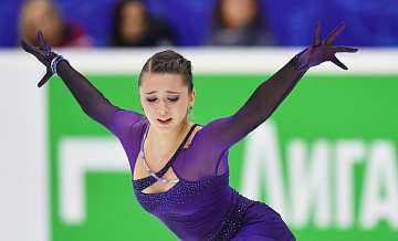 Валиева исполнила тройной аксель перед выступлением на Кубке Первого канала