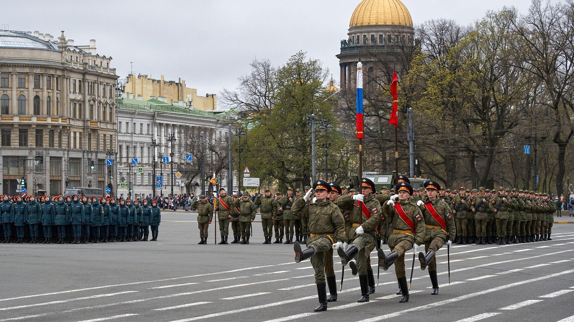 Парад победы над красной площади
