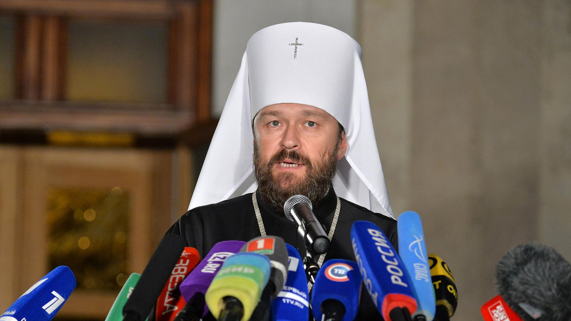 Место служения митрополита Илариона изменили на Подмосковье