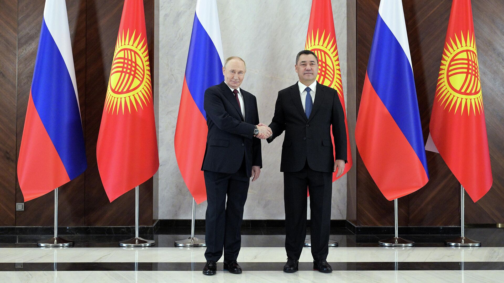 Путин вспомнил гостеприимство Бишкека во время его недавнего визита
