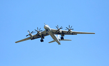 Ту-95МС выполнили плановый полет над Баренцевым и Норвежским морями