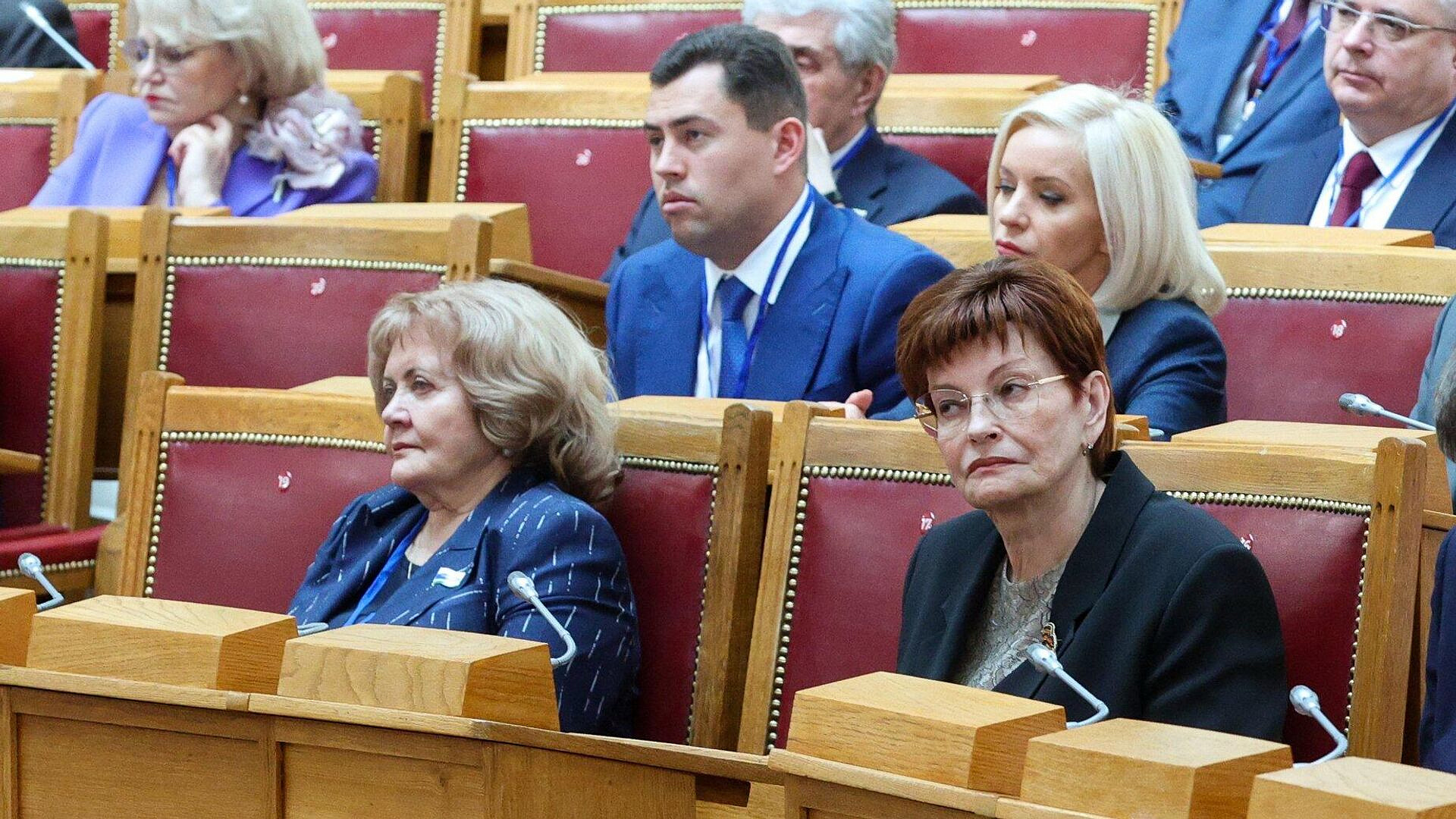 Бабушкина приняла участие в мероприятиях Совета законодателей РФ