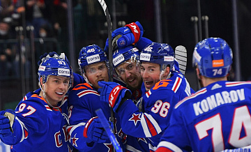 СКА на выезде переиграл минское "Динамо" в матче КХЛ