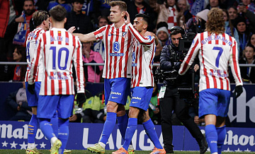 Гол Серлота принес "Атлетико" победу над "Алавесом" в матче Ла Лиги