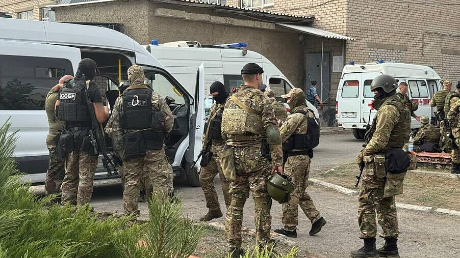 Ведущая к волгоградской колонии дорога остается перекрытой